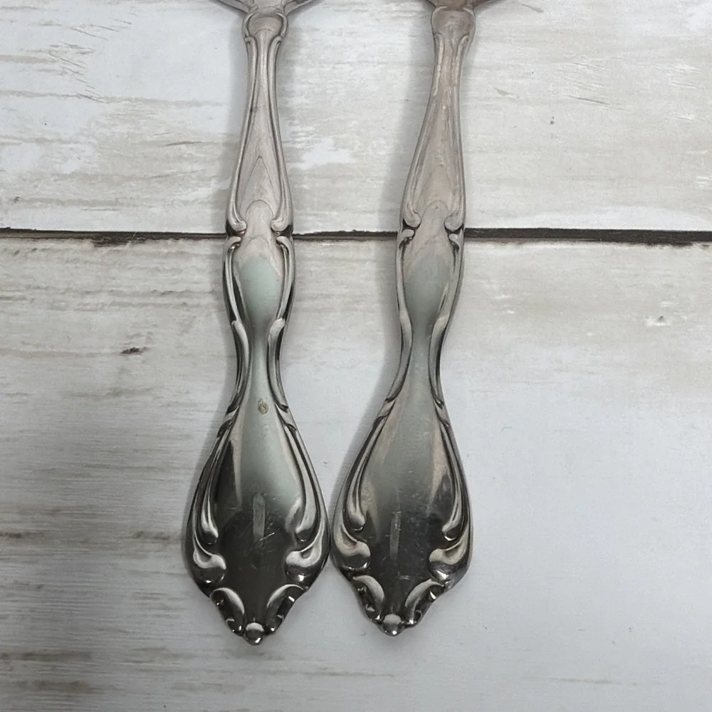 Oneida Community Cantata Stainless Silverware Flatware Spoons Lot 2